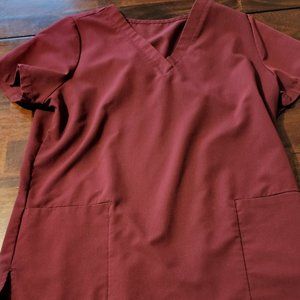 Wine Mandala Scrubs Set
